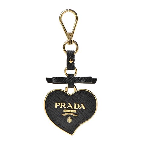 prada heart charm|Prada phone charm.